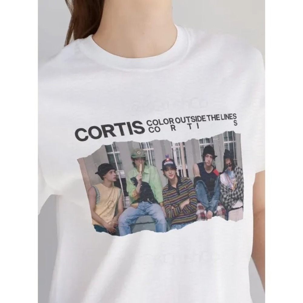 CORTIS Color Outside The Lines InspiredGraphic Tee